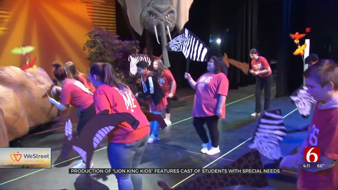 Performers With Special Needs Take To The Stage For 'The Lion King Kids'