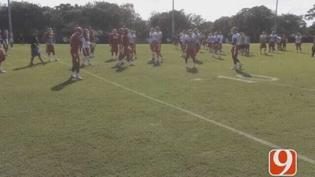 Dean Blevins Reports From Last Main Practice For Sooners Before Orange Bowl