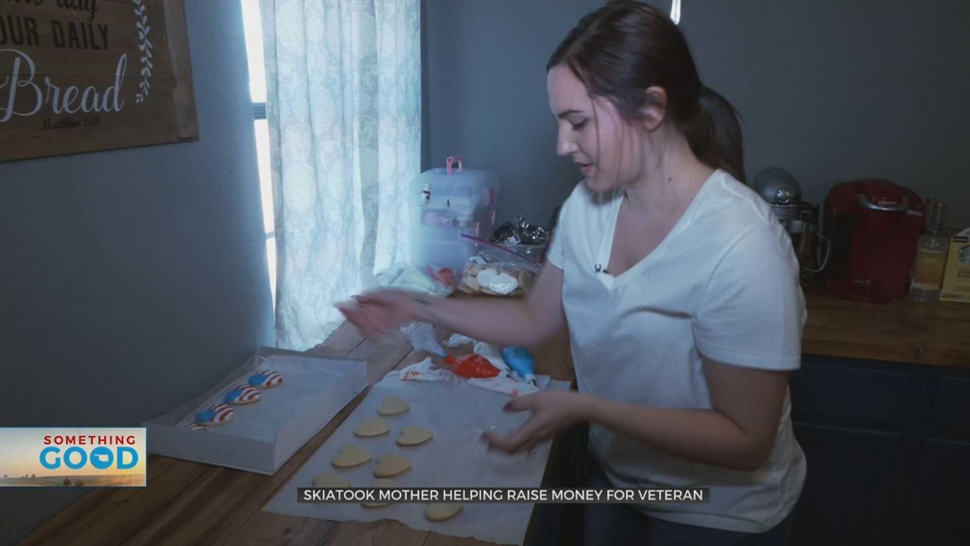 Skiatook Mother Bakes Cookies For Cause To Help 90-Year-Old Veteran 