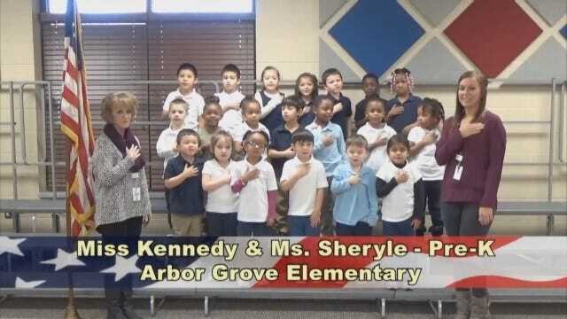 Miss Kennedy and Ms. Sheryle's Pre-Kindergarten Class At Arbor Grove Elementary