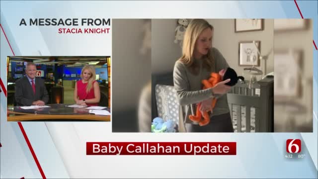 Watch: News On 6's Stacia Knight Gives 2-Week Update On Son