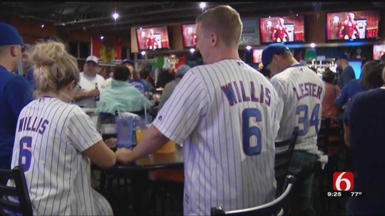 Tulsa 'Cubs Headquarters' Packed For World Series Game 7
