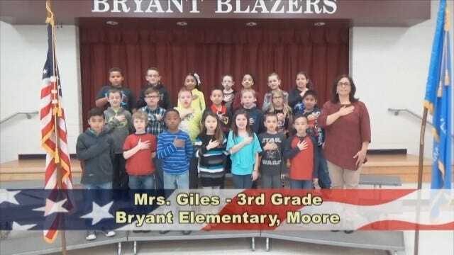 Mrs. Giles' 3rd Grade Class At Bryant Elementary