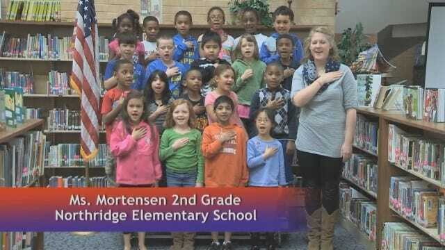 Ms. Mortensen's 2nd Grade class at Northridge Elementary School