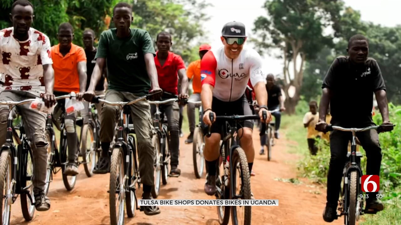 Tulsa Groups Raise Thousands To Give Away 29 Bikes In Uganda