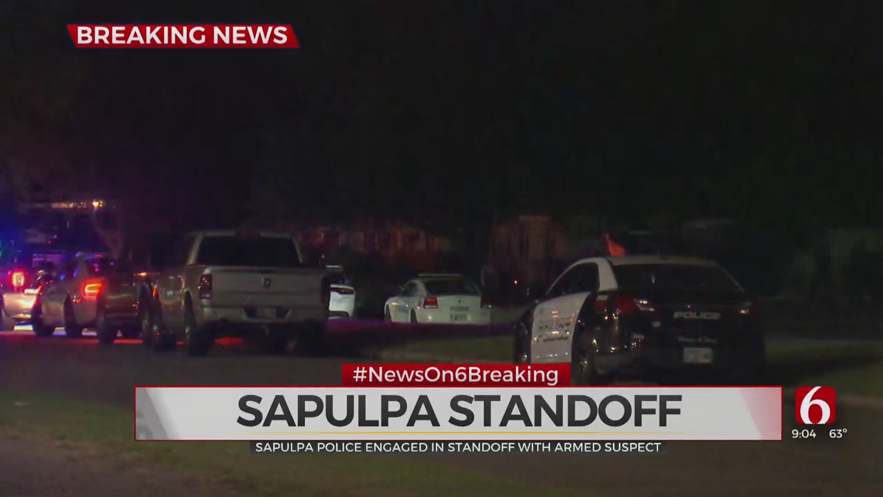 Update: Sapulpa Police Say Standoff With Armed Suspect Ends Peacefully
