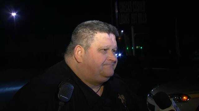 WEB EXTRA: Tulsa Police Cpl. R.W. Solomon Talks About Car Crash