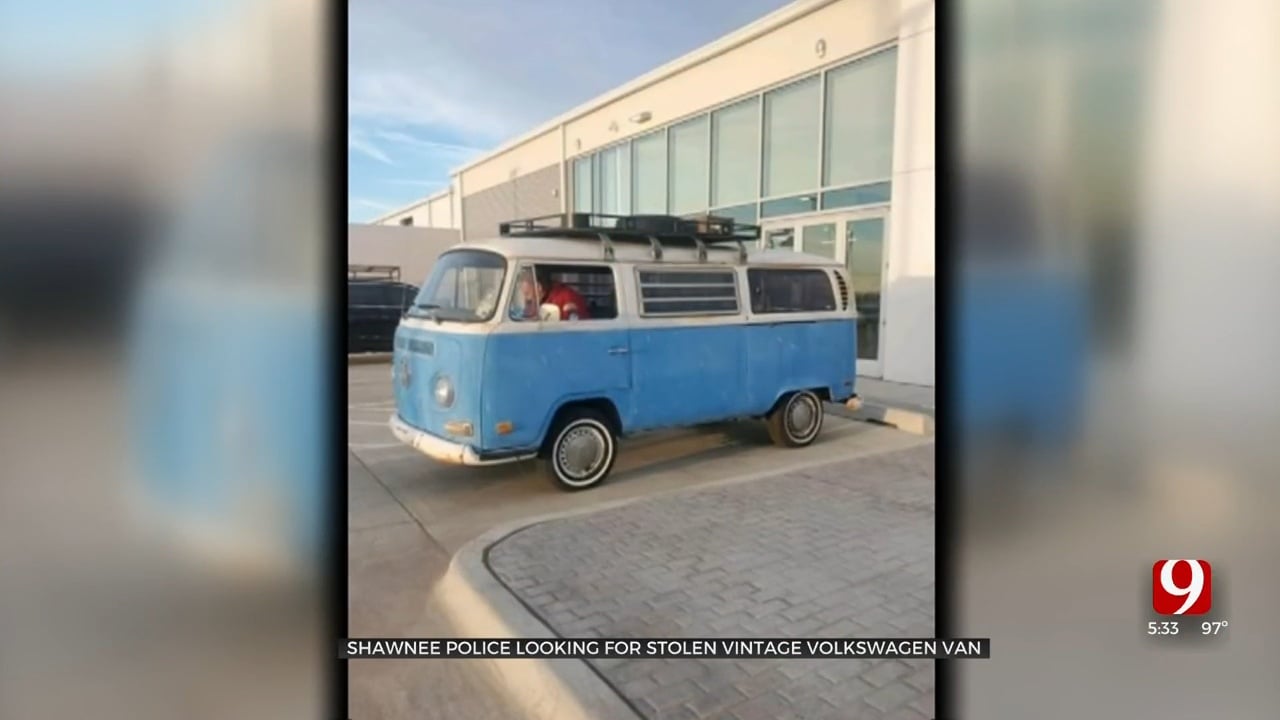 Shawnee Police Looking For Stolen Vintage Volkswagen Van