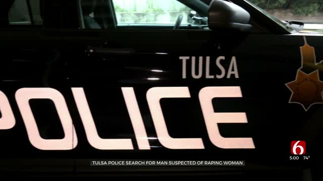 Tulsa Police Search For Man Charged With Raping Woman