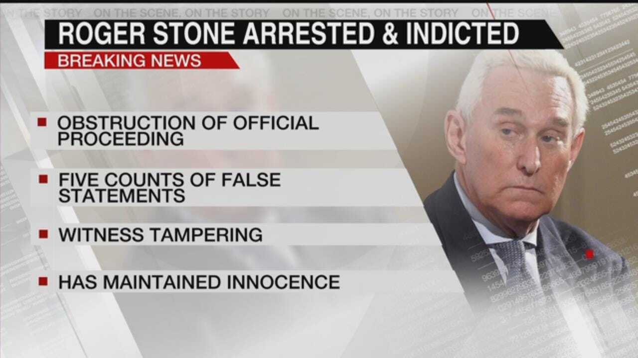 Alert Desk: Trump Associate Stone Arrested, Faces Obstruction Charges