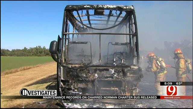 Maintenance Records Revealed After Norman Bus Fire