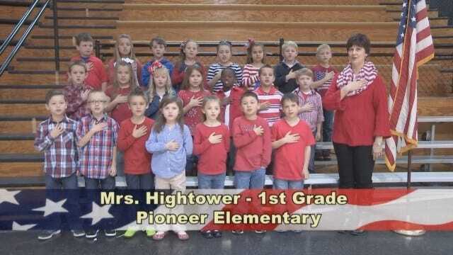 Mrs. Hightower's 1st Grade Class At Pioneer Elementary