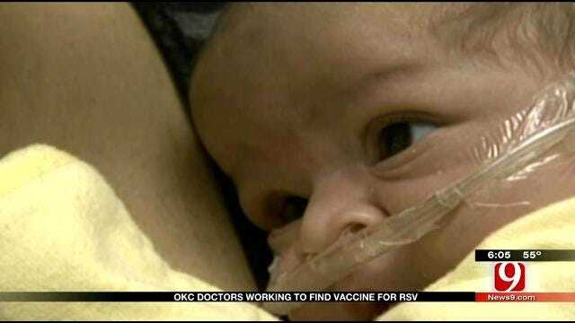 OKC Doctors Working To Find Vaccine For RSV