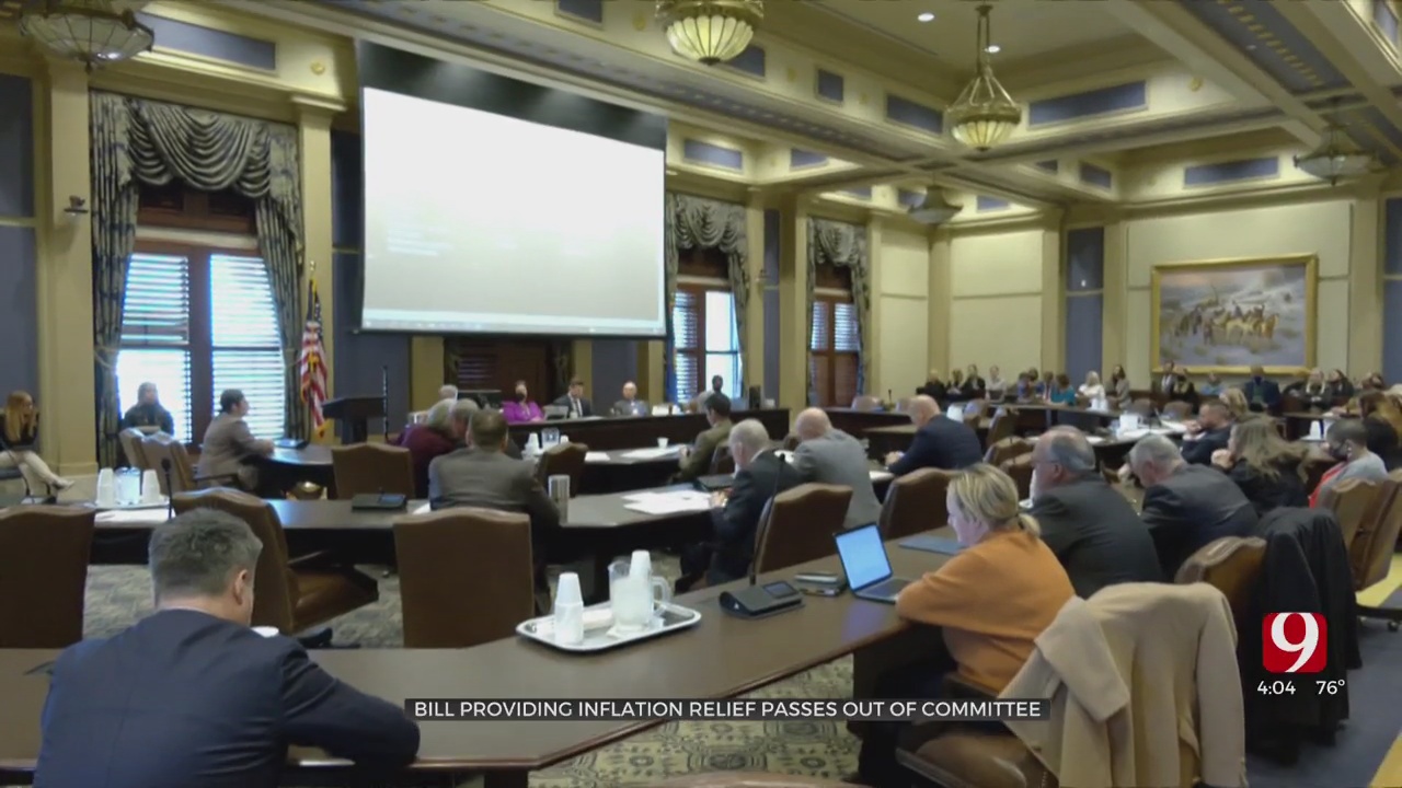 State Bill Providing Inflation Relief Passes Out Of Committee