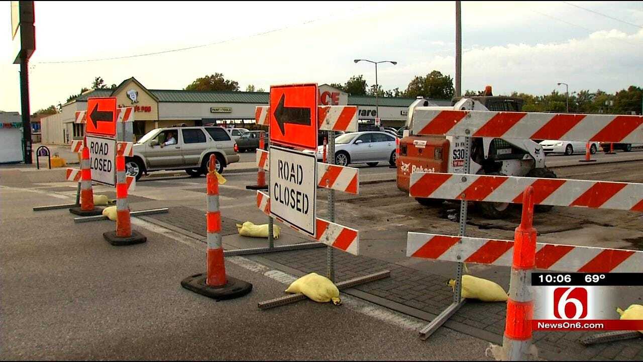 Tulsa Business Feel Effects Of Major Street Construction