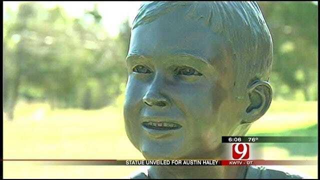 Noble Family Unveils Bronze Statue In Honor Of Son Killed