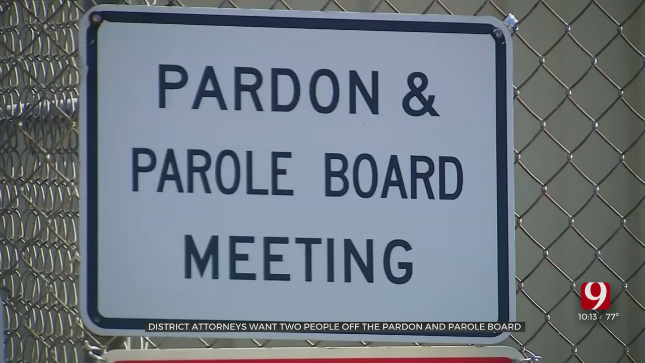 District Attorneys Want 2 People To Step Down From The Pardon & Parole Board