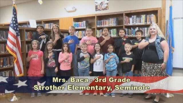 Mrs. Baca's 3rd Grade Class At Strother Elementary