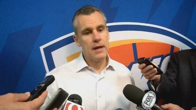 Donovan Talks With Reporters After Loss To Pelicans