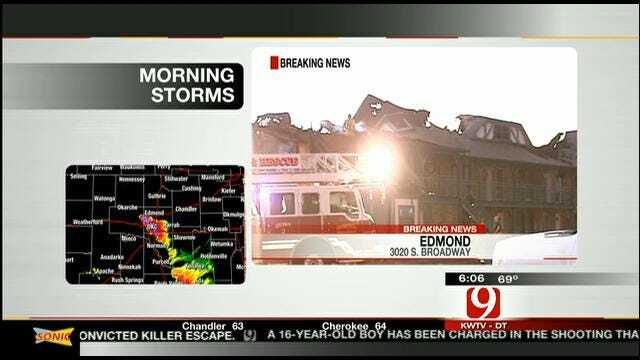 Guests Escape From Fire At Edmond Motel