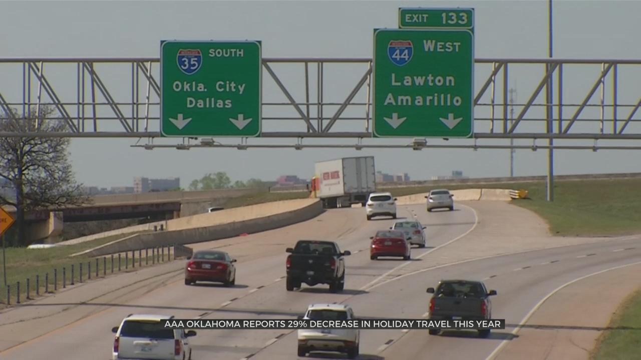 AAA Okla. Reports 29% Decrease In Holiday Travel This Year 