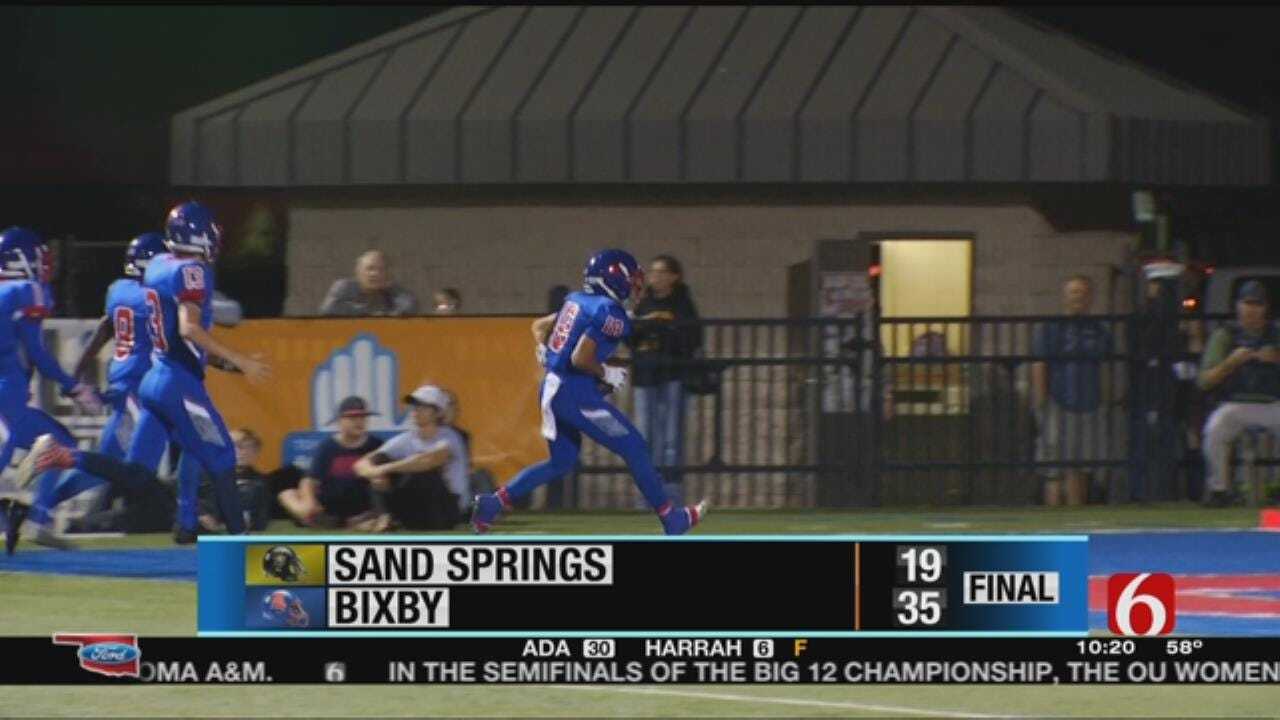 Bixby Beats Sand Springs In Week 10
