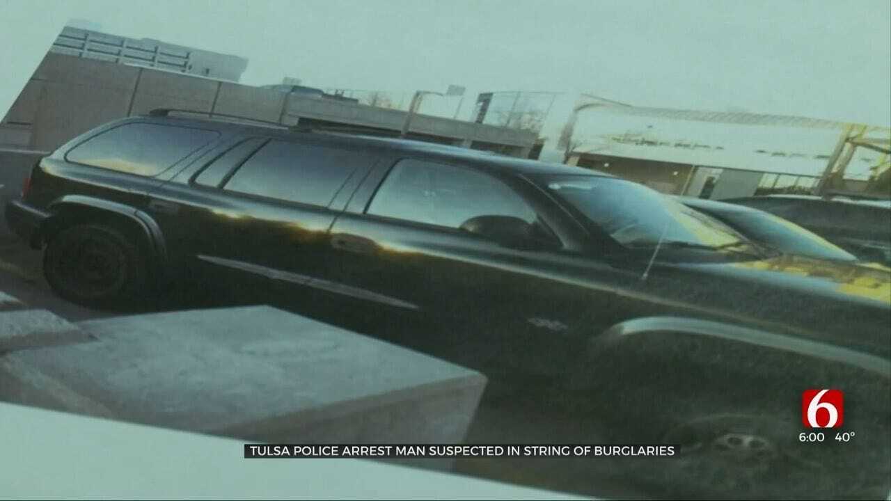 Tulsa Police: Video Helps Catch Serial Burglar