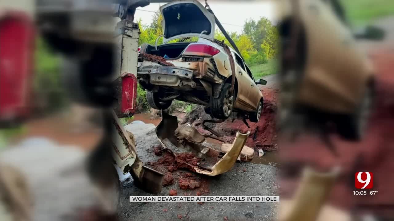 Woman Injured, Dog Dead After Vehicle Falls 10 Feet Below Road