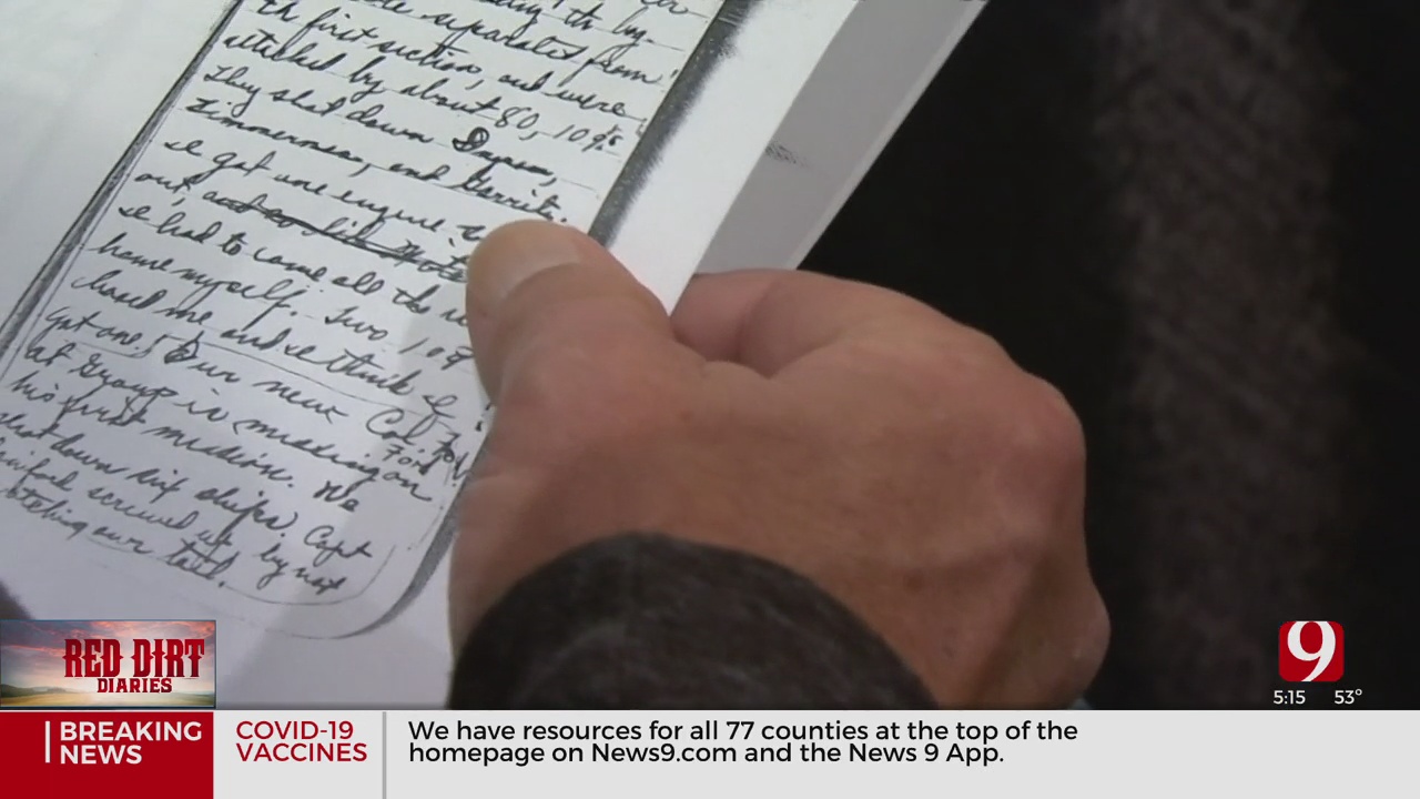 'It's A Piece Of History': Del City Man Recounts Stories From His Father's WWII Diary