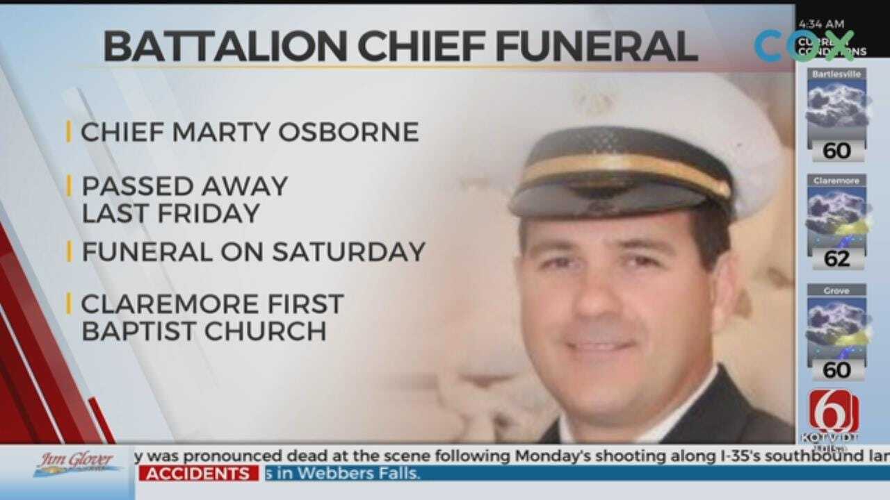 Funeral Services Planned For Claremore Fire Department Battalion Chief