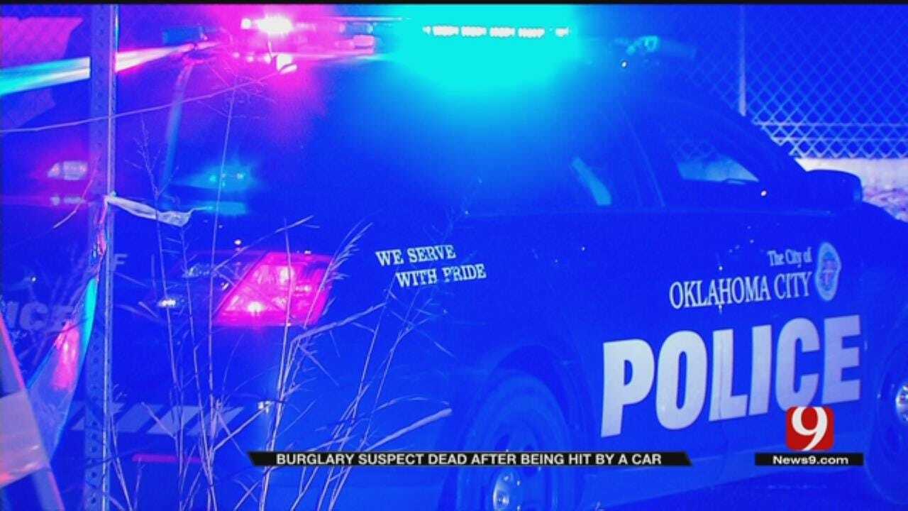 Burglary Suspect Dead After Being Hit By Car