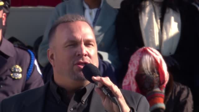 WATCH: Oklahoma's Own Garth Brooks Sings At Inauguration