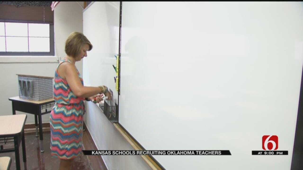 Oklahoma Teachers Head To Kansas For Higher Pay