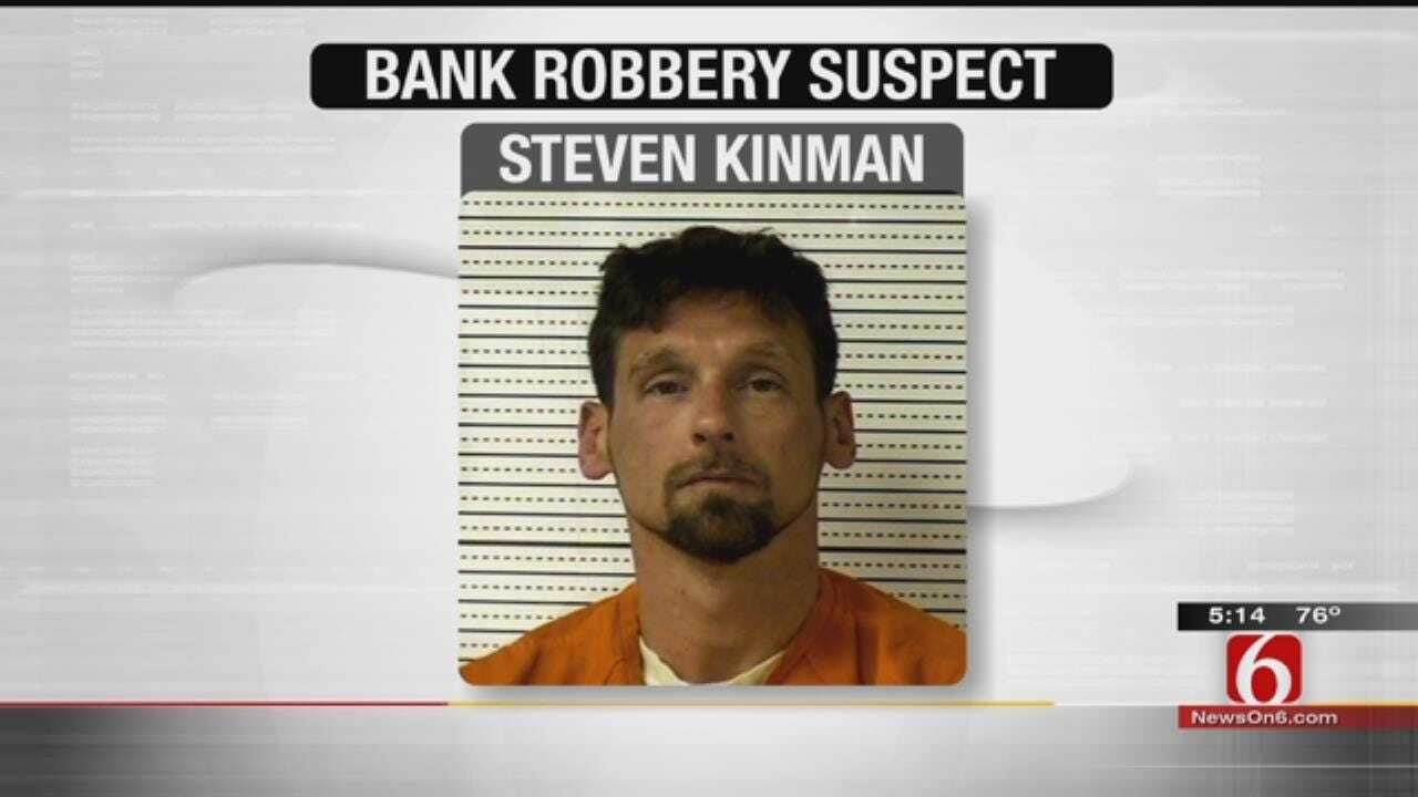 Off-Duty Officer Helps Capture Tulsa Bank Robbery, Chase Suspect