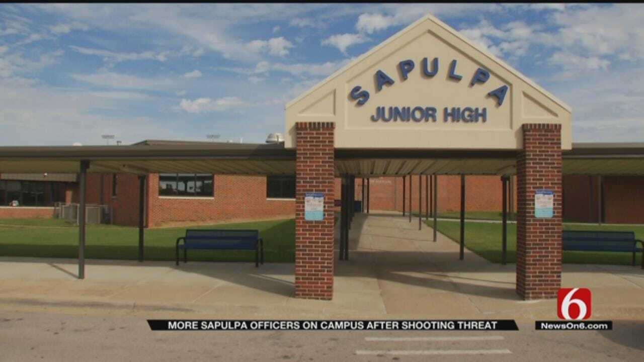 Police Increase Presence On Sapulpa School Campuses After Shooting Threat