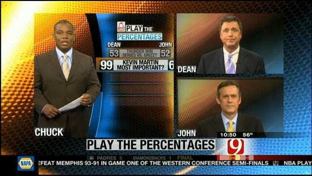 Play The Percentages: May 5
