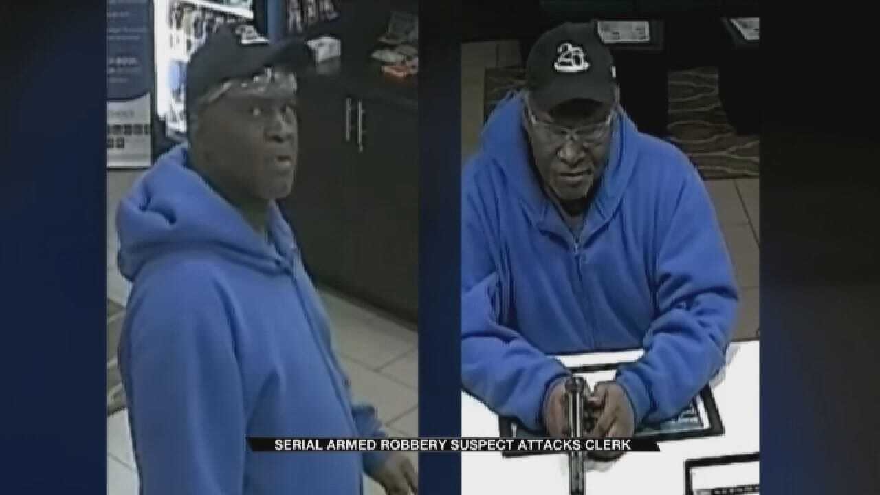 OKC Police Looking For Serial Robber After He Pistol-Whipped Motel Clerk