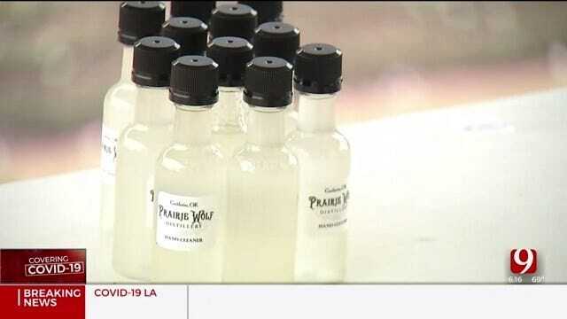 Guthrie Distillery Making Hand Sanitizer More Available For Oklahomans