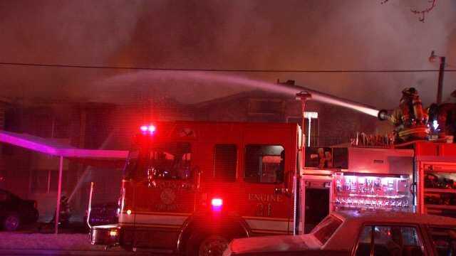WEB EXTRA: Additional Video From Scene Of Midtown Tulsa Apartment Building Fire