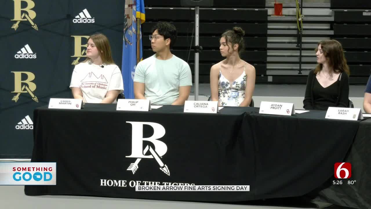 Broken Arrow High School Hosts Inaugural Signing Day For Fine Arts Students