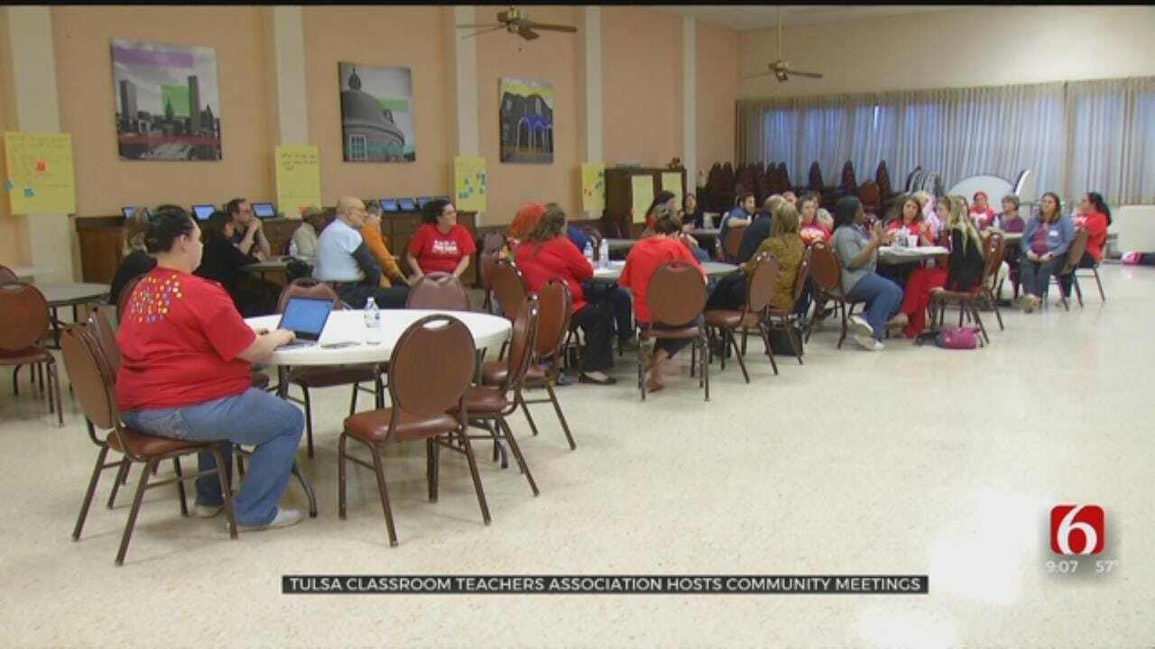 Teachers And Parents Gather In Tulsa To Discuss Future Of Oklahoma Education