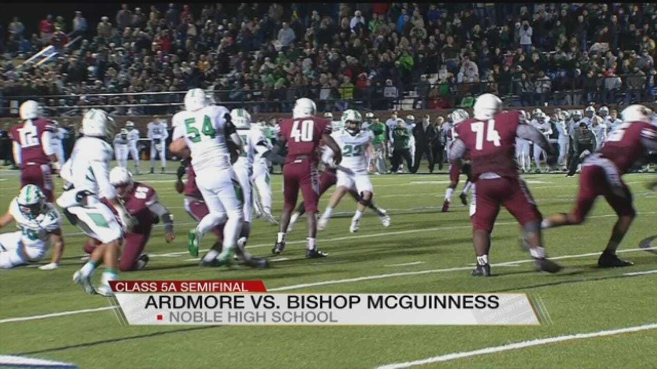Bishop McGuinness Tops Ardmore In 5A Semis