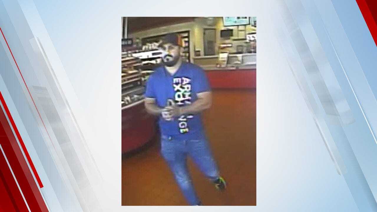 Sapulpa Police Looking For Suspect In Fake Bank Card Scam