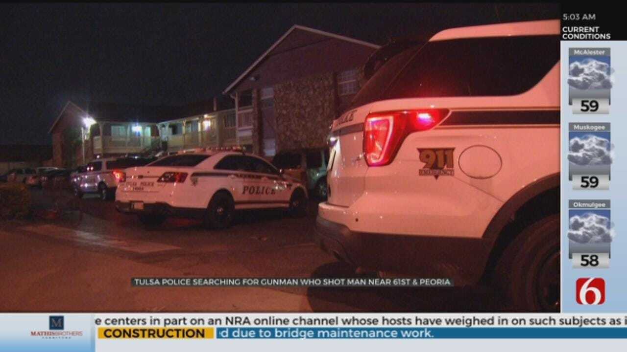 Police: Tulsa Man Is In The Hospital After Shooting