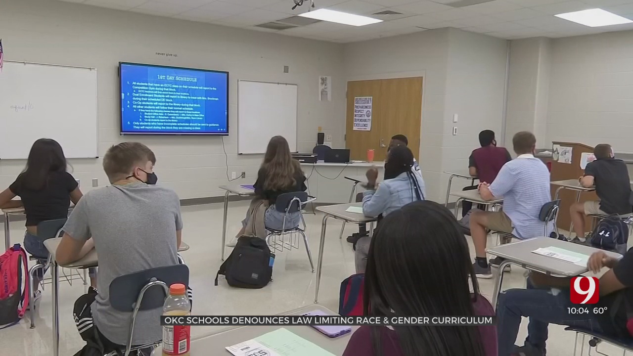 OKCPS Board Denounces Law Limiting Race & Gender Curriculum In Classrooms 