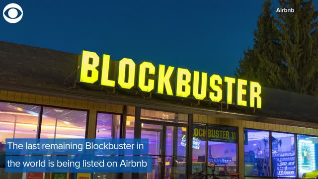 Watch: World's Last Blockbuster Being Listed On Airbnb
