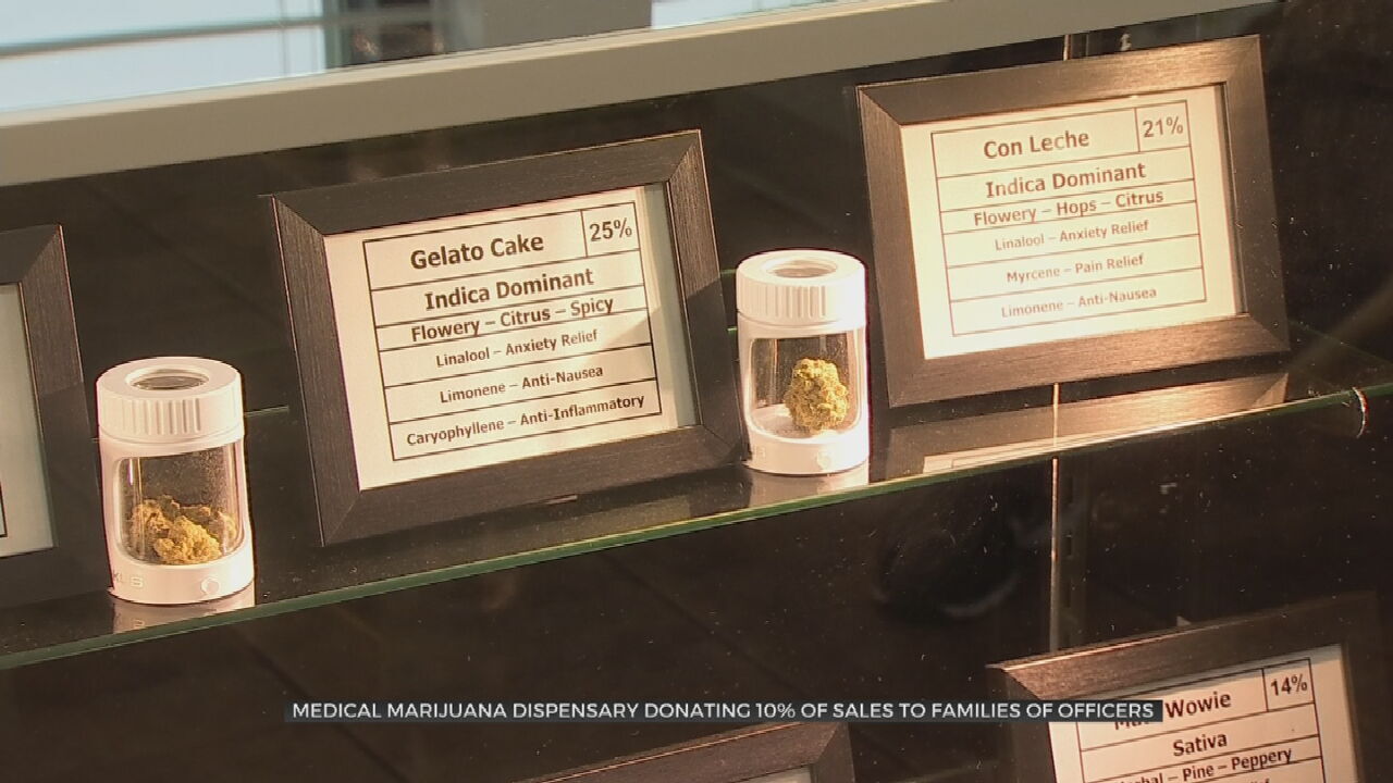 Tulsa Medical Marijuana Dispensary Raising Money For Tulsa Officers Shot In Line Of Duty