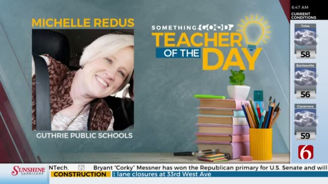 Teacher Of The Day: Michelle Redus