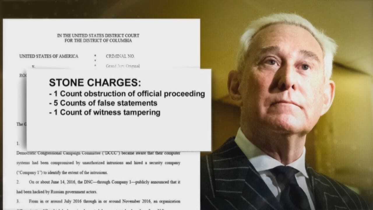 President Trump Responds To Roger Stone Indictment