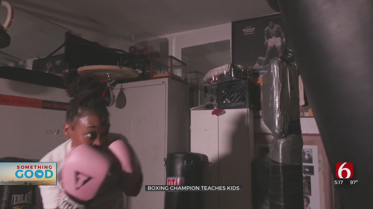 ‘Boxing Changed My Life’: Oklahoma Boxing Champ Shares Sport With Tulsa Kids 